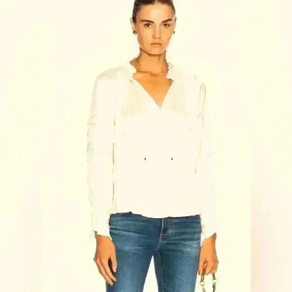 ULLA JOHNSON Carolina Blouse, Size XS - Picture 1 of 8